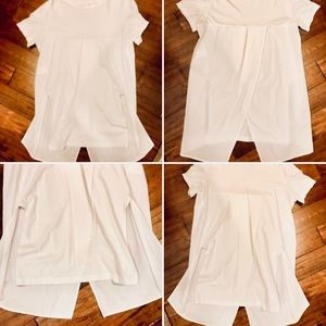 Evereve Lush flyaway top